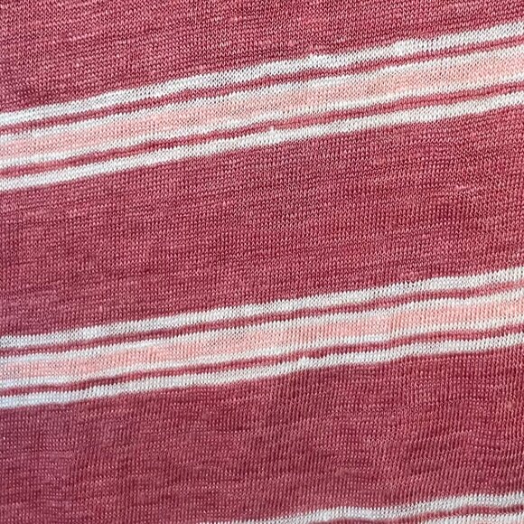 Joie Brellen Twist-back Tank Striped Maxi Dress Small 100% Linen Tropic Red - Picture 4 of 12
